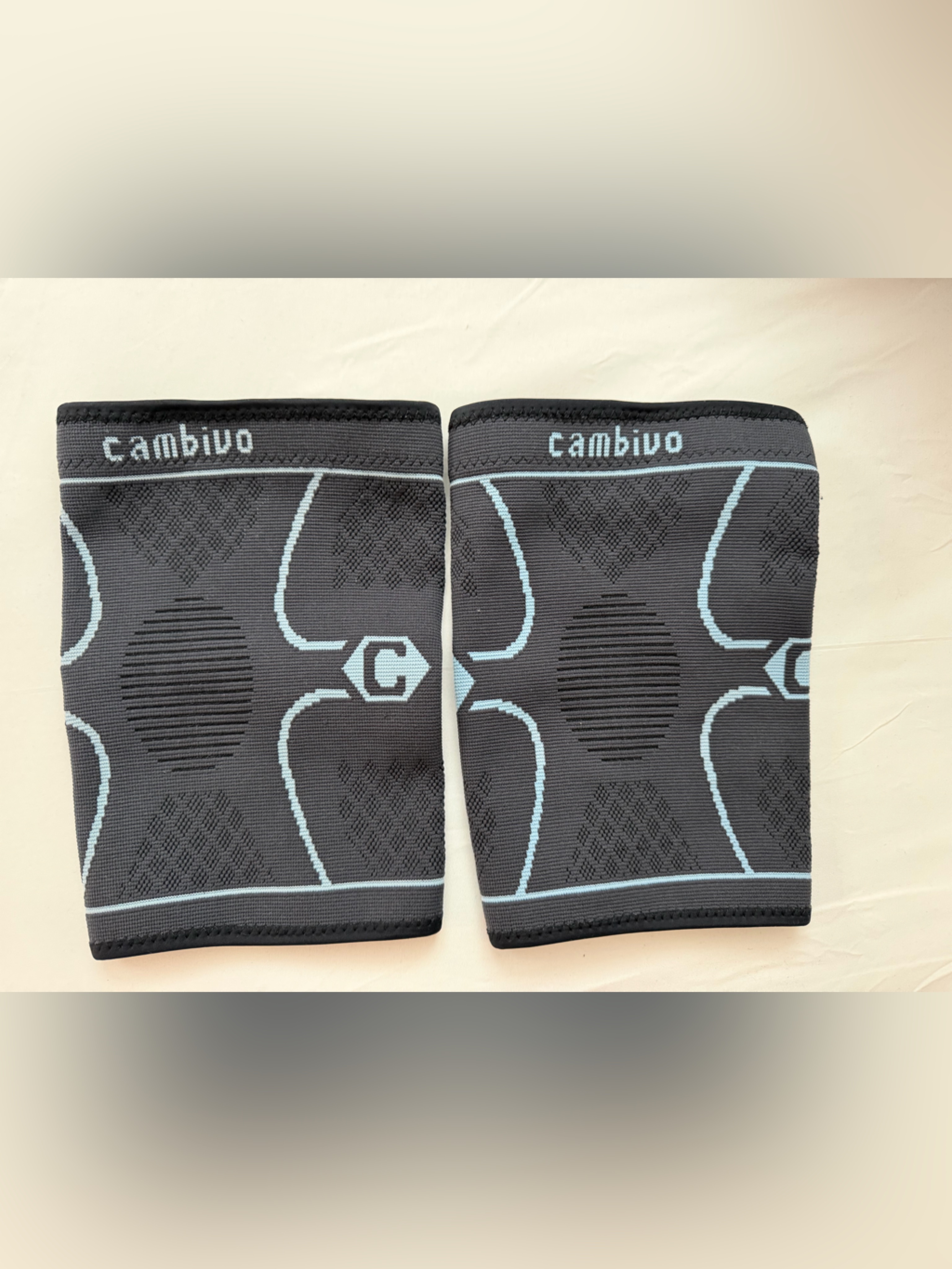 Cambivo 2 Pack Knee Brace Knee Sleeve Knee Compression